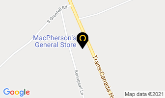 Macpherson's General Store in Timiskaming, Unorganized, West Part map
