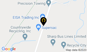 Mac's Auto Parts in Hamilton map