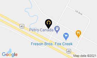 Mac's Convenience Store in Fox Creek map