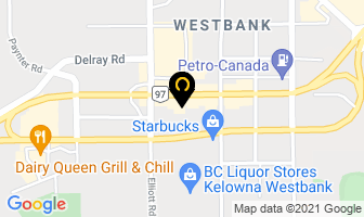 Mad Hatter Book Store in West Kelowna map