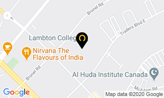 Madan Chartered Accountant in Mississauga map