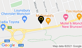 Maddie & Sofia Inc in Moncton map