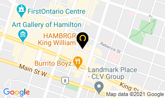 Made For You By Madeleine in Hamilton map