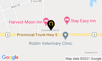 Madge Lake Bible Camp in Roblin map
