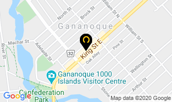 Madilee's Cupcakes in Gananoque map