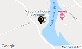 Madonna House Publication in Combermere map