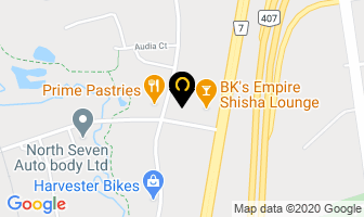 Magen Boys Entertainment in Vaughan map