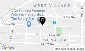Magic Tanning & Massage in Calgary map