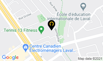 Magie Clip Coiffure in Laval map