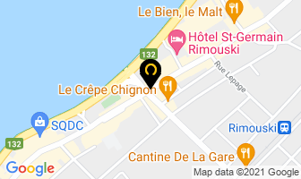 Magik-Net in Rimouski map
