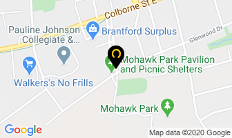 Magna Property Management in Brantford map