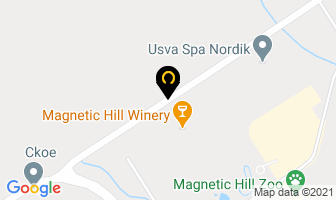 Magnetic Hill Winery & B & B in Moncton map