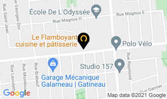Magni Frites in Gatineau map