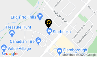 Magnolia Dental in Waterdown map