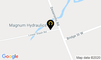 Magnum Hydraulics in Baden map