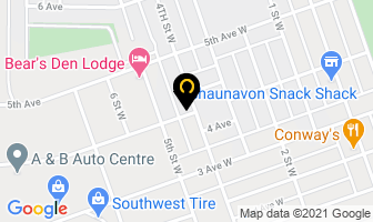 Magnum Industries Ltd in Shaunavon map