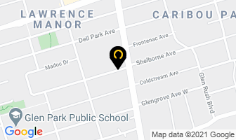 Magnum Moving & Storage in North York map