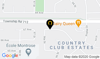 Magnum Vac Services Ltd in Grande Prairie map
