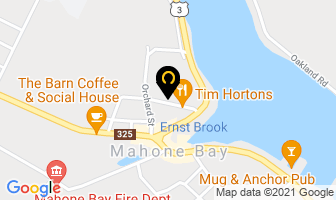 Mahone Funeral Home in Mahone Bay map