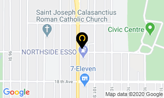 Main Diner Restaurant in North Battleford map