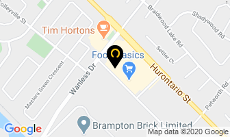 Main Street Medical Pharmacy in Brampton map