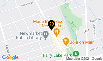Main Street Realty in Newmarket map