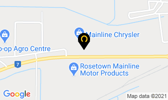 Mainline Chrysler Dodge Jeep Ram Ltd in Rosetown map