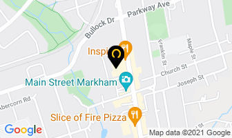 Mains Mansion in Markham map
