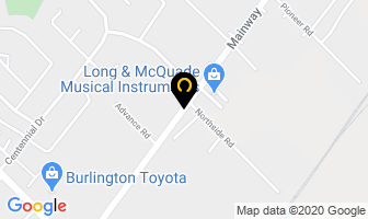 Mainway Sports & Game Centre in Burlington map