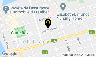 Maison Le Passeur in Sorel-Tracy map