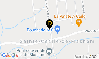 Maison Le Ricochet in La Pêche map