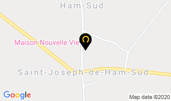 Maison Nouvelle Vie in Asbestos map