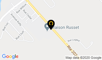 Maison Russet in Huntingdon map