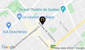 Maison Thailandaise in Ville de Québec map
