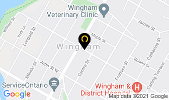 Maitland Manor Bed & Breakfast in Wingham map