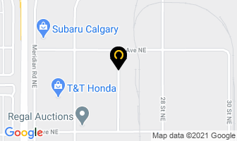 Majestic Signs Ltd in Calgary map