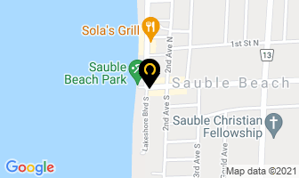 Makin' Waves Watersport Rentals in Sauble Beach map
