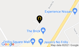 Makins Automotive in Orillia map