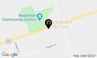 Malcolm's Auto Service in Nestleton Station map