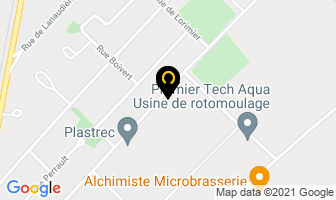 Malo Bernard Inc in Joliette map