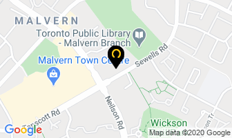 Malvern Montessori School in Orillia map