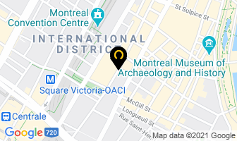 Mamma.com in Montreal map