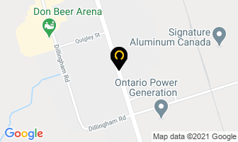 M&b Metal Products Ltd in Pickering map