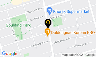 Man Doo Hyang in Orillia map