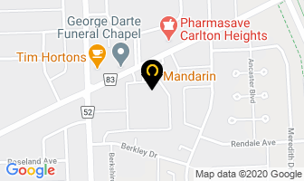 Mandarin Restaurant in St. Catharines map