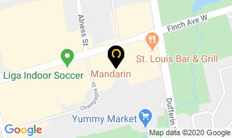 Mandarin Restaurant in Orillia map
