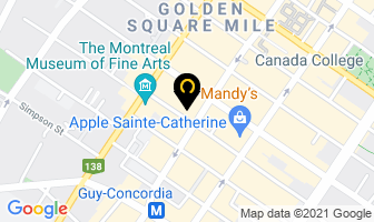 Mandys in Brantford map