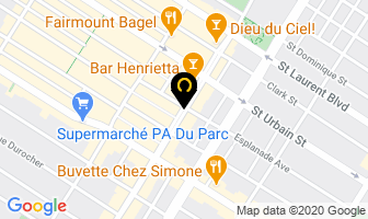 Mandy's Restaurant in Montreal map