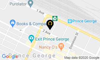 Mane Hair Designs in Prince George map