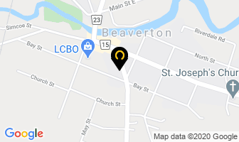 Mangan Funeral Home in Brockville map
